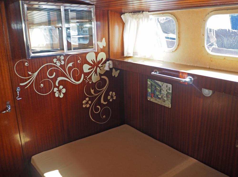 Achterkajuit, Accommodatie